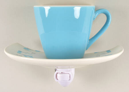 Blue Heaven 4 3/8"-4 5/8" Night Light/Cup & Saucer HC