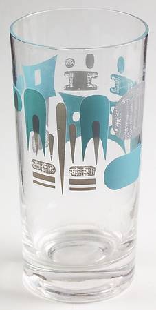 Blue Heaven 12 Oz Glassware Tumbler
