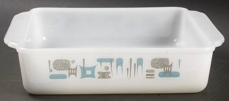 Blue Heaven 10" Square Glassware Baker