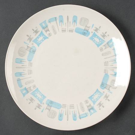 Blue Heaven Luncheon Plate