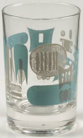 Blue Heaven 4 Oz Glassware Juice