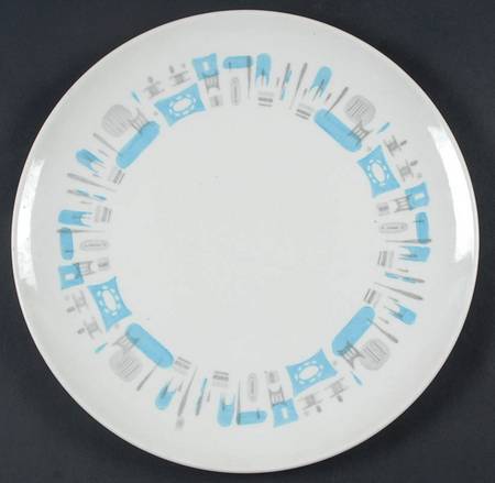 Blue Heaven 12" Chop Plate (Round Platter)