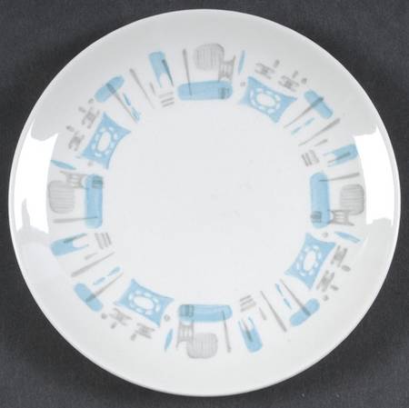 Blue Heaven Bread & Butter Plate