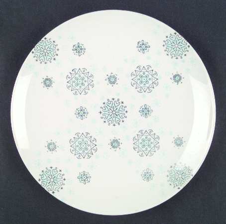 Blue Ice Dinner Plate