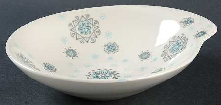 Blue Ice Lugged Cereal Bowl