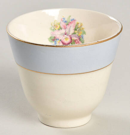 Blue Orchid Custard Cup