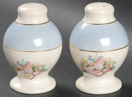 Blue Orchid Salt & Pepper Set