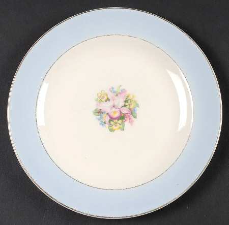 Blue Orchid Salad Plate