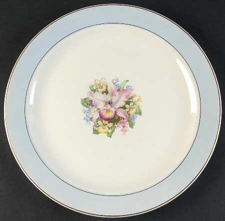 Blue Orchid 12" Chop Plate (Round Platter)