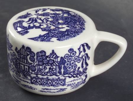 Blue Willow Salt Shaker
