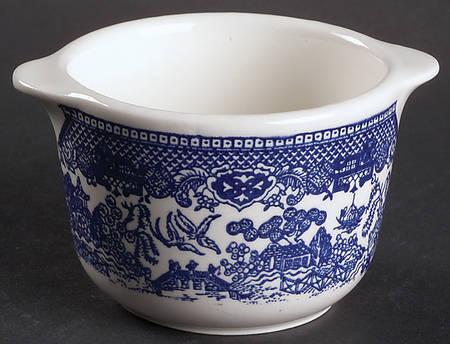 Blue Willow Sugar Bowl No Lid