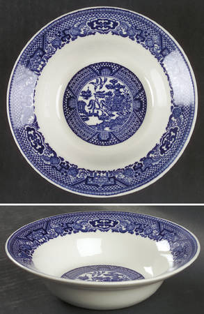 Blue Willow Coupe Cereal Bowl
