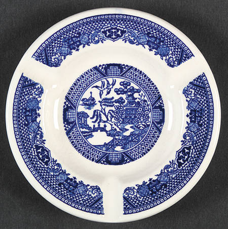 Blue Willow Small Ashtray