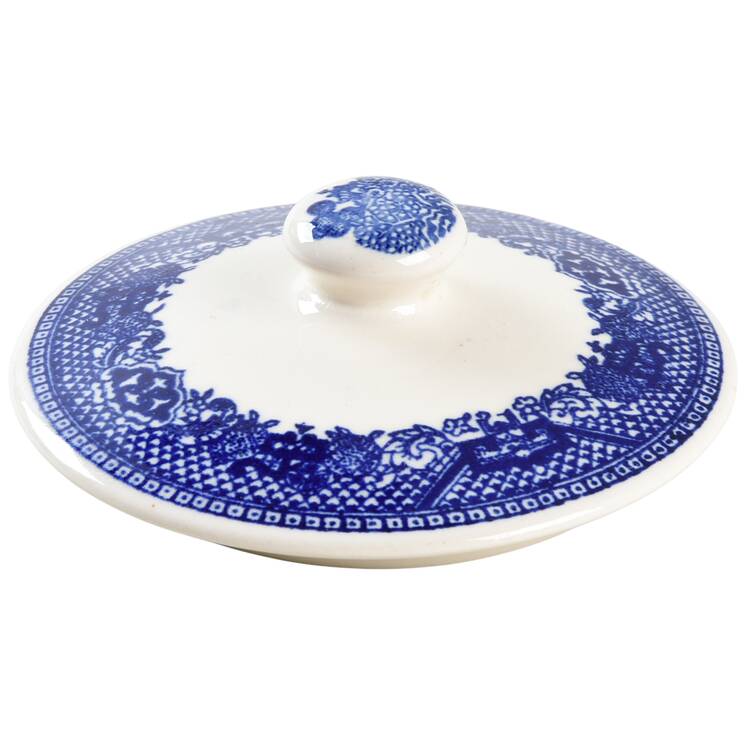 Blue Willow Lid for Sugar Bowl