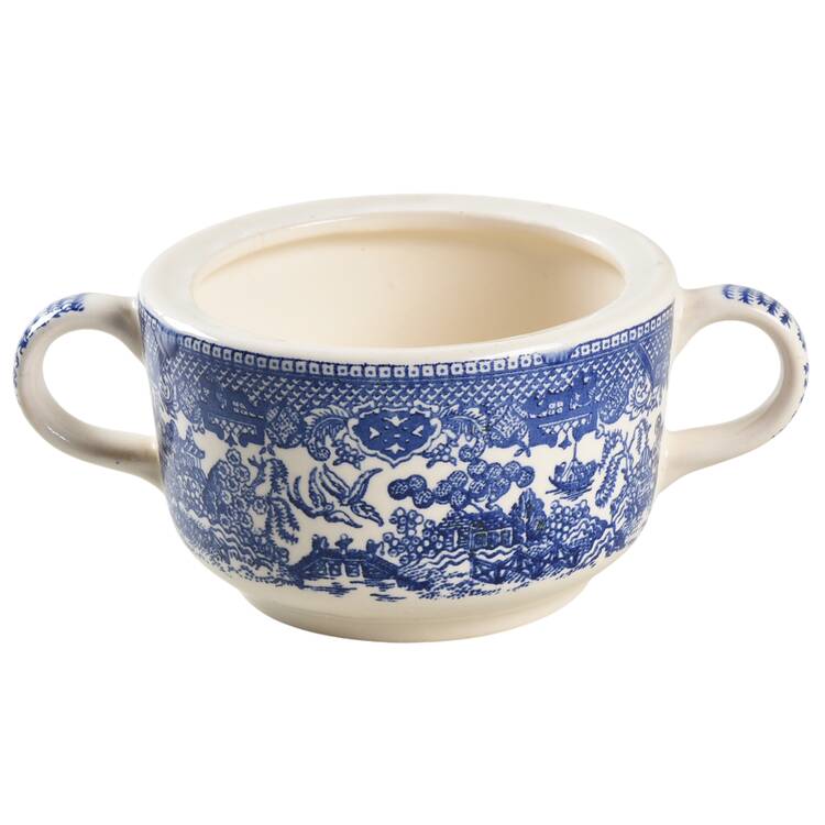 Blue Willow Sugar Bowl No Lid
