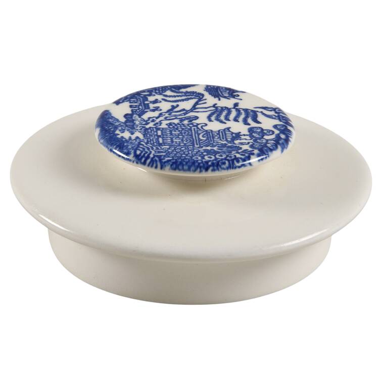 Blue Willow Lid for Teapot