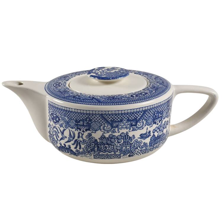 Blue Willow Teapot & Lid