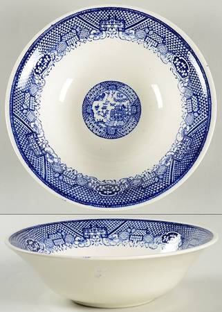 Blue Willow 8" Round Vegetable Bowl