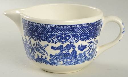 Blue Willow Creamer