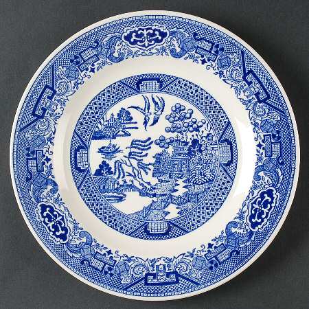 Blue Willow Luncheon Plate