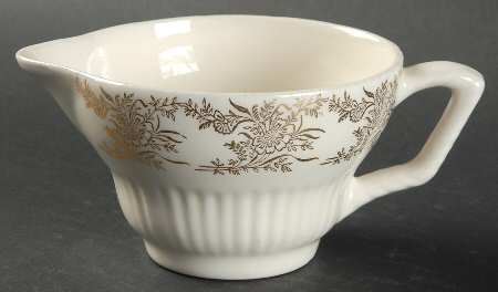 Bridal Gold Creamer