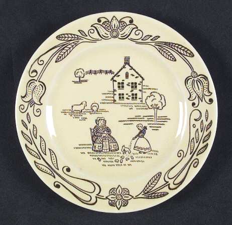 Bucks County Bread & Butter Plate
