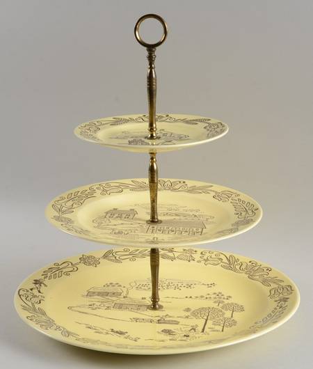 Bucks County 3-Tiered Serving Tray (DP, SP, BB)