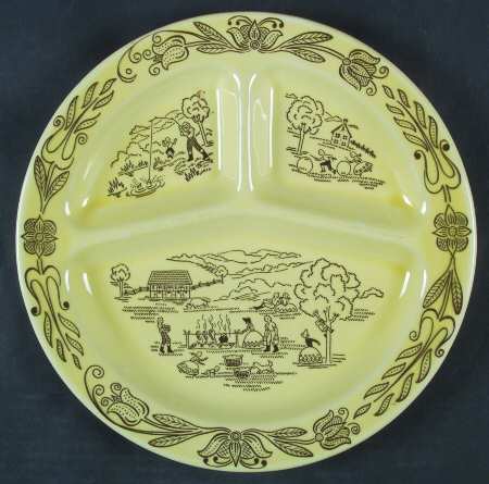 Bucks County Grill Plate by Royal (USA)
