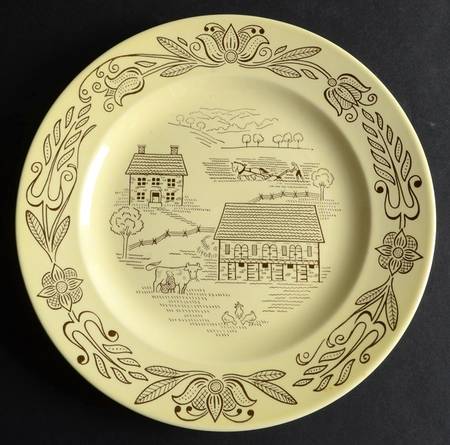 Bucks County Luncheon Plate