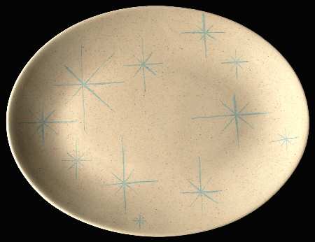 Celeste 13" Oval Serving Platter