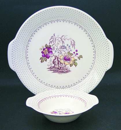 Chippendale Handled Cake Plate