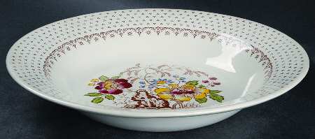 Chippendale Rim Soup Bowl