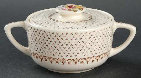 Chippendale Sugar Bowl & Lid