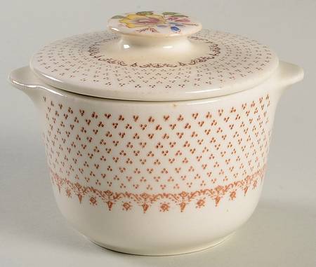 Chippendale Sugar Bowl & Lid