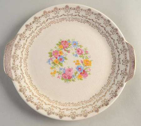 Claremore Handled Cake Plate