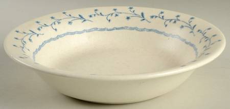 Country Charm Blue 9" Round Vegetable Bowl