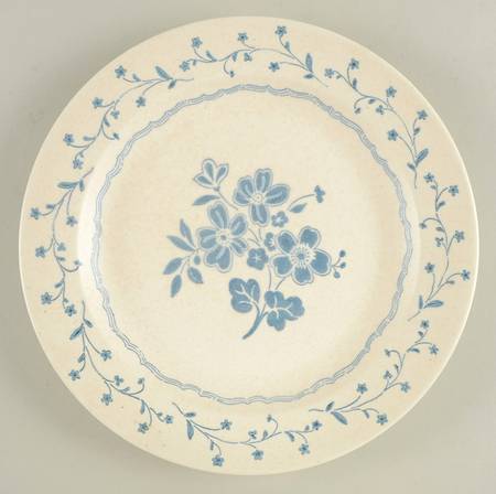 Country Charm Blue 11" Chop Plate (Round Platter)