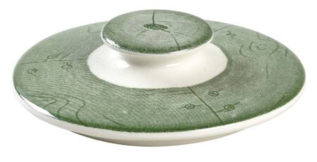 Colonial Homestead Green Lid for Sugar Bowl