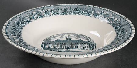 Colonial Heritage Blue 9" Round Vegetable Bowl