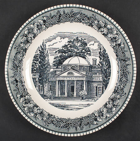 Colonial Heritage Blue 11" Chop Plate (Round Platter)