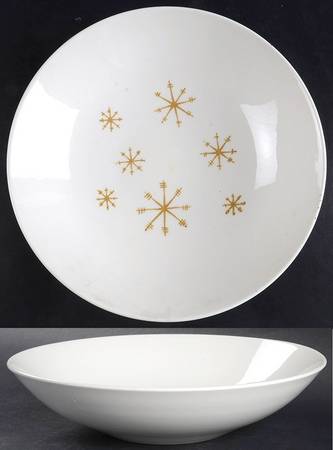 Crystal 9" Round Vegetable Bowl