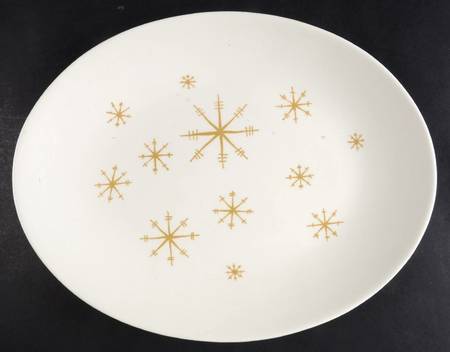 Crystal 13" Oval Serving Platter