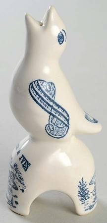 Currier and Ives Blue Pie Bird