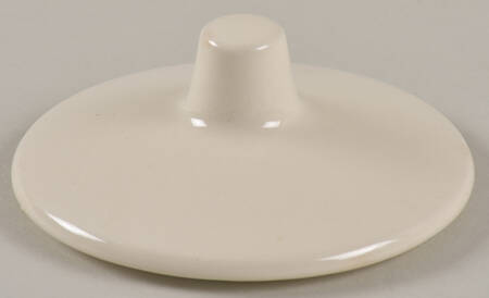 Currier and Ives Blue Lid for Sugar Bowl