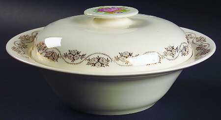 Daisy Ann Round Covered Vegetable