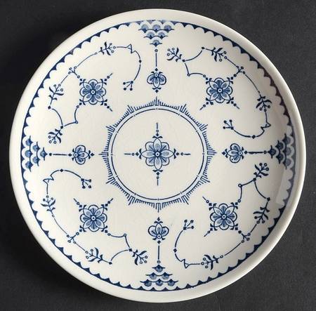 Delft Modern Blue Bread & Butter Plate
