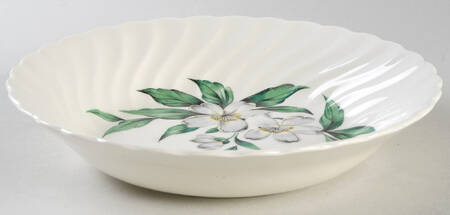 Dogwood (White Flowers) Coupe Soup Bowl