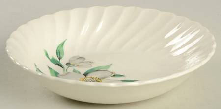Dogwood (White Flowers) Fruit/Dessert (Sauce) Bowl