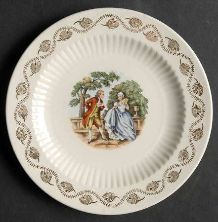 Early American Bread & Butter Plate
