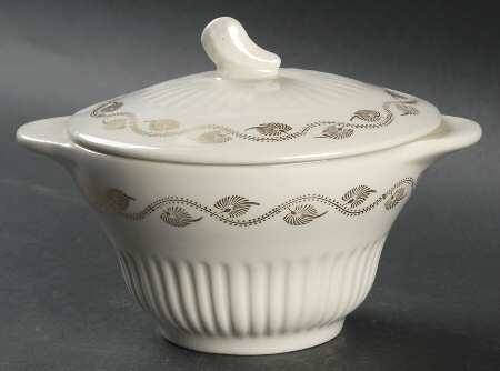 Early American Sugar Bowl & Lid
